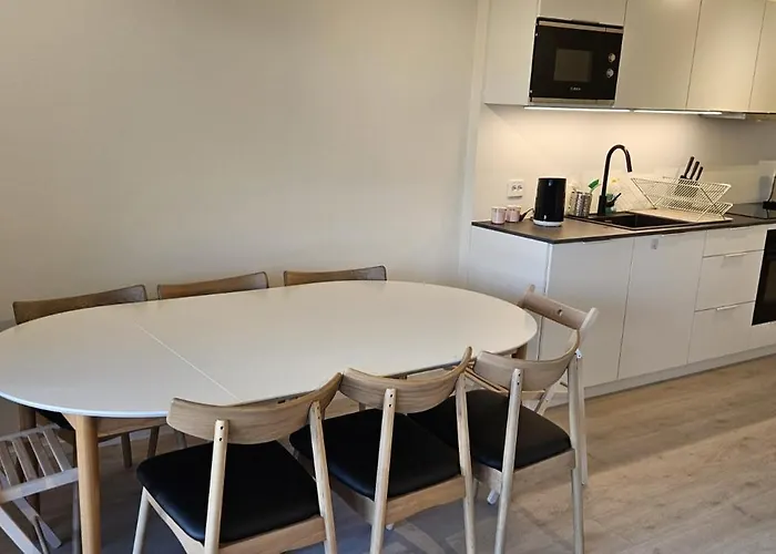 Modern In Aros With Swimming Pool!-moderne Pa Aros Med Svommebasseng! Apartament *